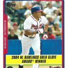 Andruw Jones 2005 Topps #711 Atlanta Braves Baseball Card
