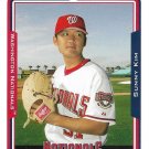Sunny Kim 2005 Topps #586 Washington Nationals Baseball Card