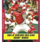 Mike Matheny 2005 Topps #705 St. Louis Cardinals Baseball Card