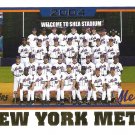 New York Mets 2005 Topps #656 Baseball Team Card New York Mets 2005 Topps #656 Baseball Team Card