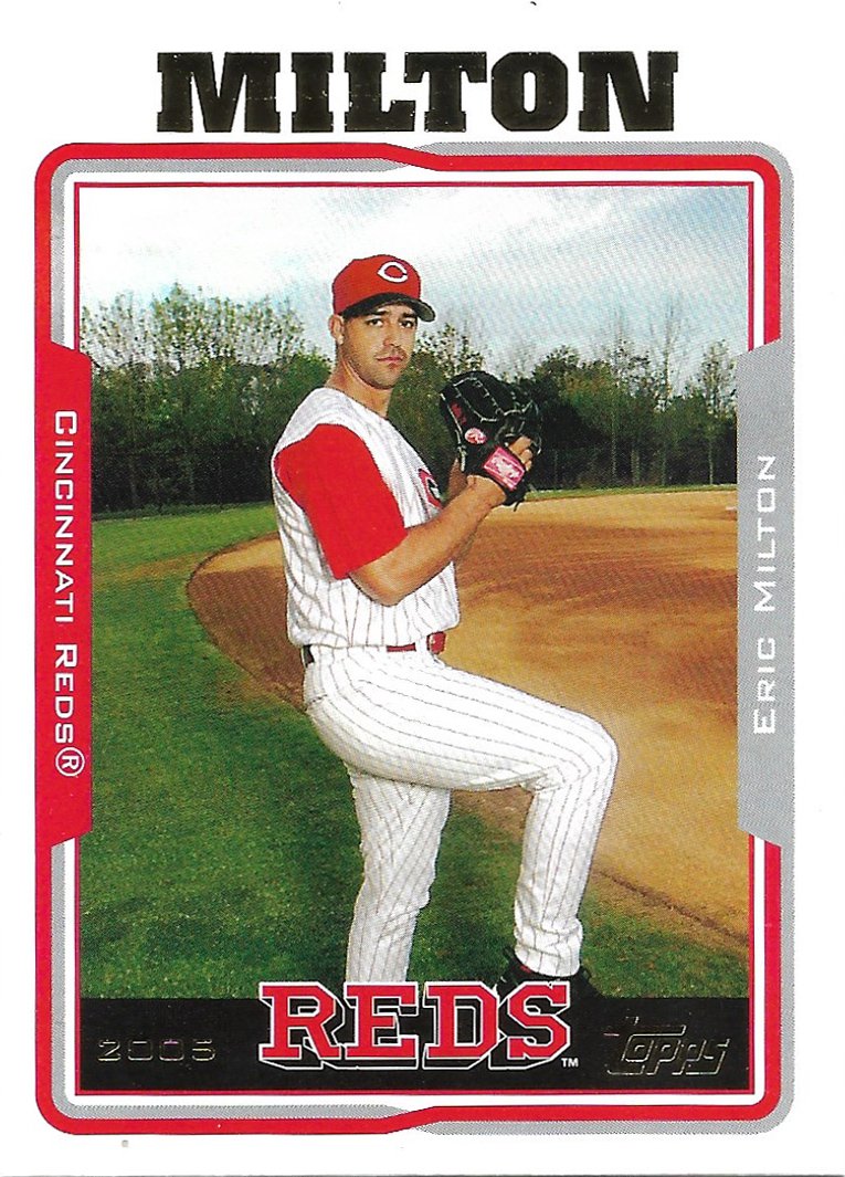 Eric Milton 2005 Topps #422 Cincinnati Reds Baseball Card