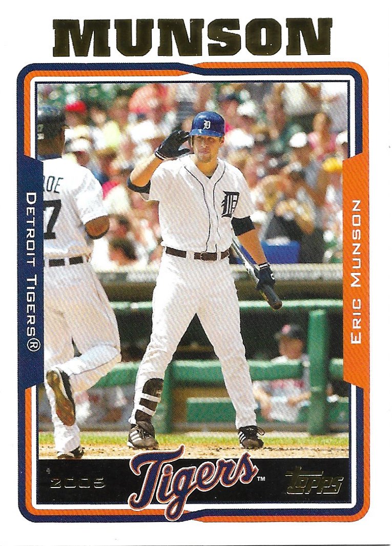 Eric Munson 2005 Topps #379 Detoit Tigers Baseball Card
