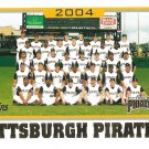 Pittsburgh Pirates 2005 Topps #660 Baseball Team Card