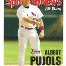 Albert Pujols 2005 Topps #719 St. Louis Cardinals Baseball Card
