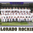 Colorado Rockies 2005 Topps #647 Baseball Team Card