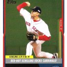 Curt Schilling 2005 Topps #732 Boston Red Sox Baseball Card Curt Schilling 2005 Topps #732 Boston Red Sox Baseball Card