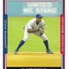 Alfonso Soriano 2005 Topps #460 Texas Rangers Baseball Card