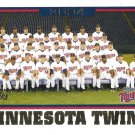 Minnesota Twins 2005 Topps #654 Baseball Team Card