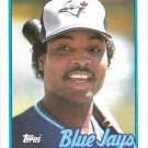 Lloyd Moseby 1989 Topps #113 Toronto Blue Jays Baseball Card
