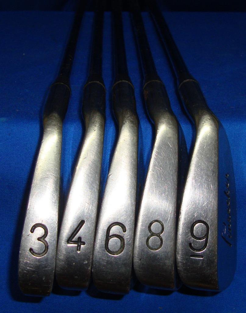 PINSEEKER CLASSIC GOLF CLUB IRON RH 3,4,6,8,9 MADE IN USA PIN LITE