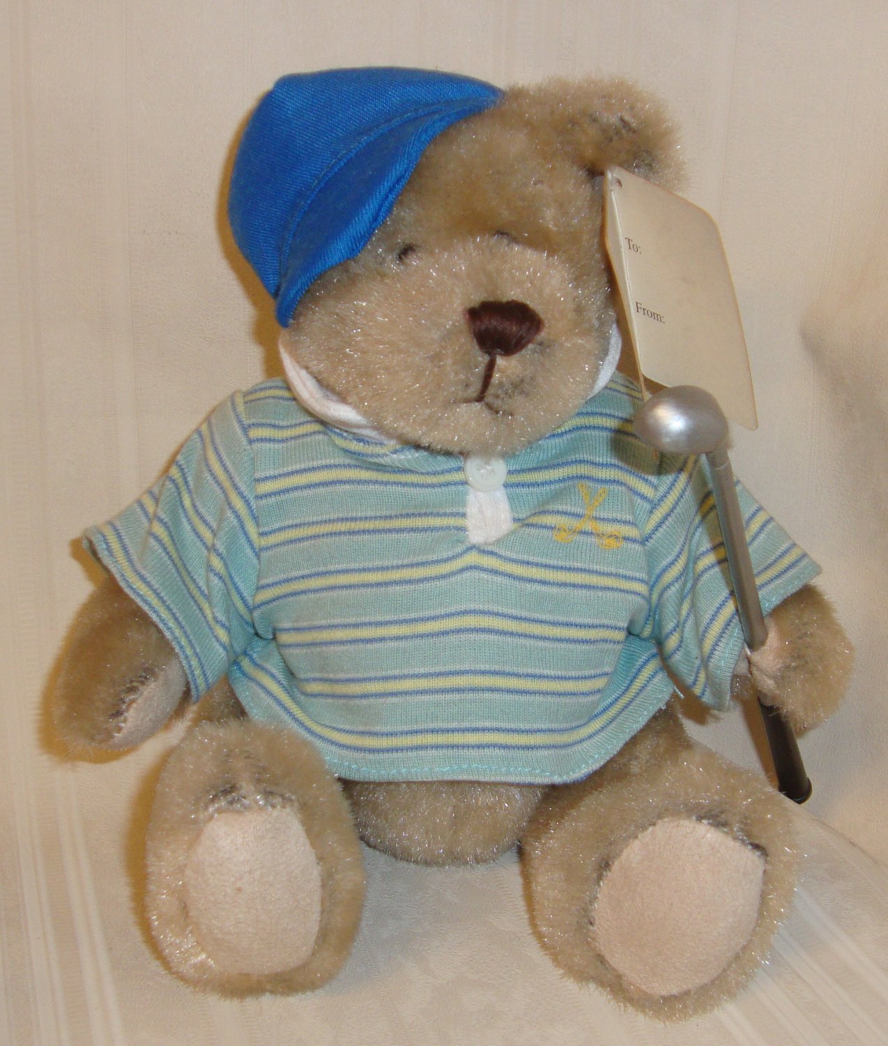 golf teddy bear
