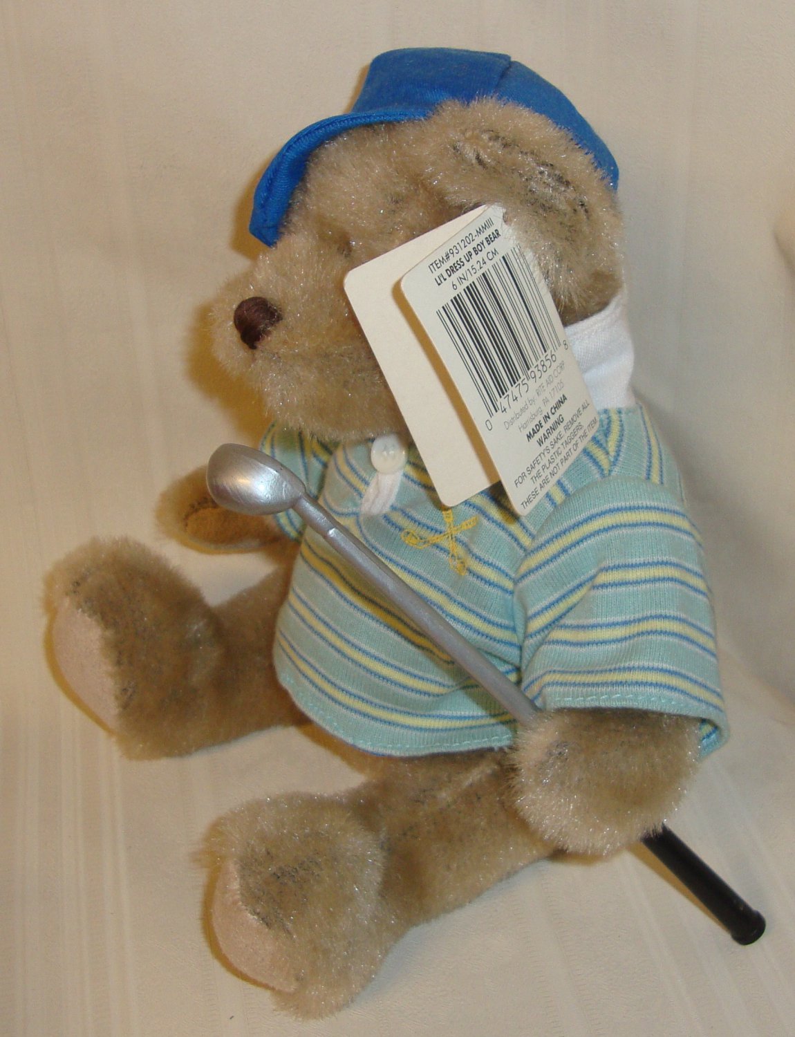 golf teddy bear
