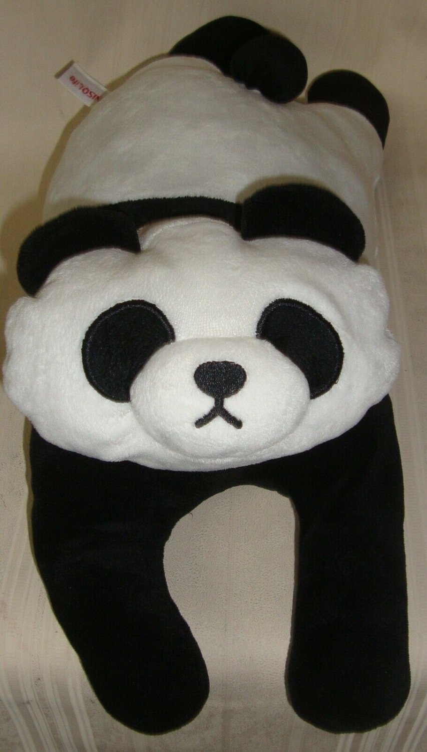 MINISO LIFE Japanese Plush Toy Panda Soft Approx 19" Long MINISOLIFE