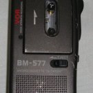 SONY BM-575 Microcassette Dictator with VOR. Recorder. FOR PARTS OR REPAIR ONLY