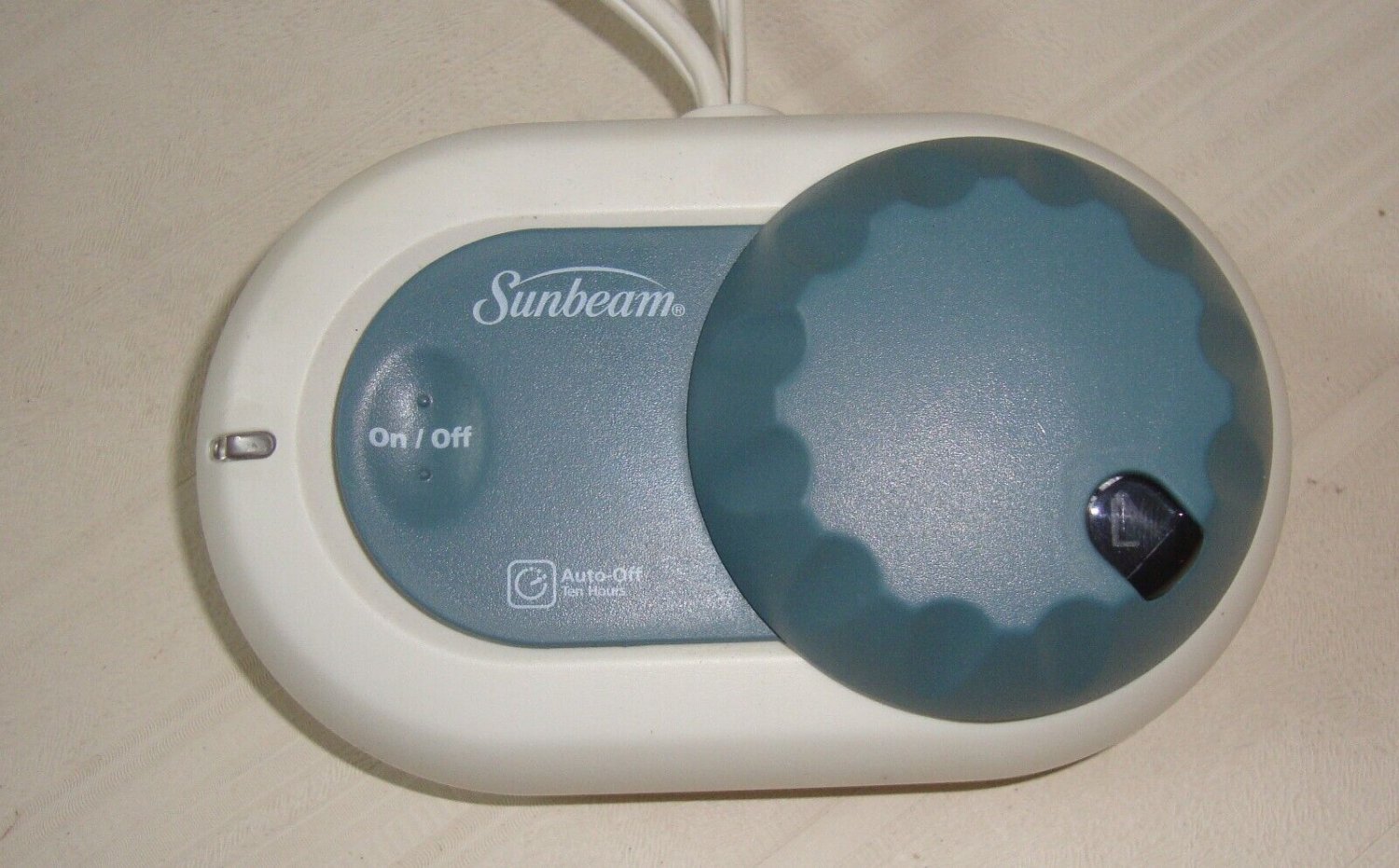 Sunbeam K85p Dual 3 Prong Electric Heated Blanket Controller Replacement