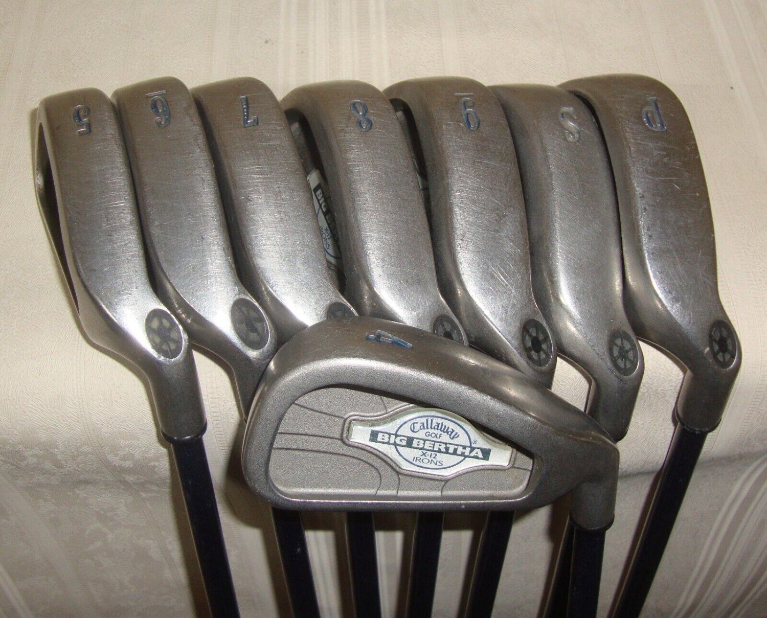 Callaway X12 Iron Set 4PW+SW Ladies Gems 99 Ladies Graphite Womens RH