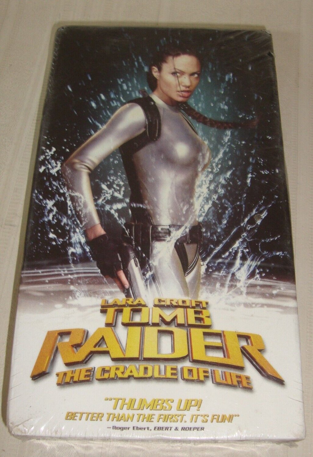 Lara Croft Tomb Raider VHS The Cradle of Life Movie NEW & SEALED