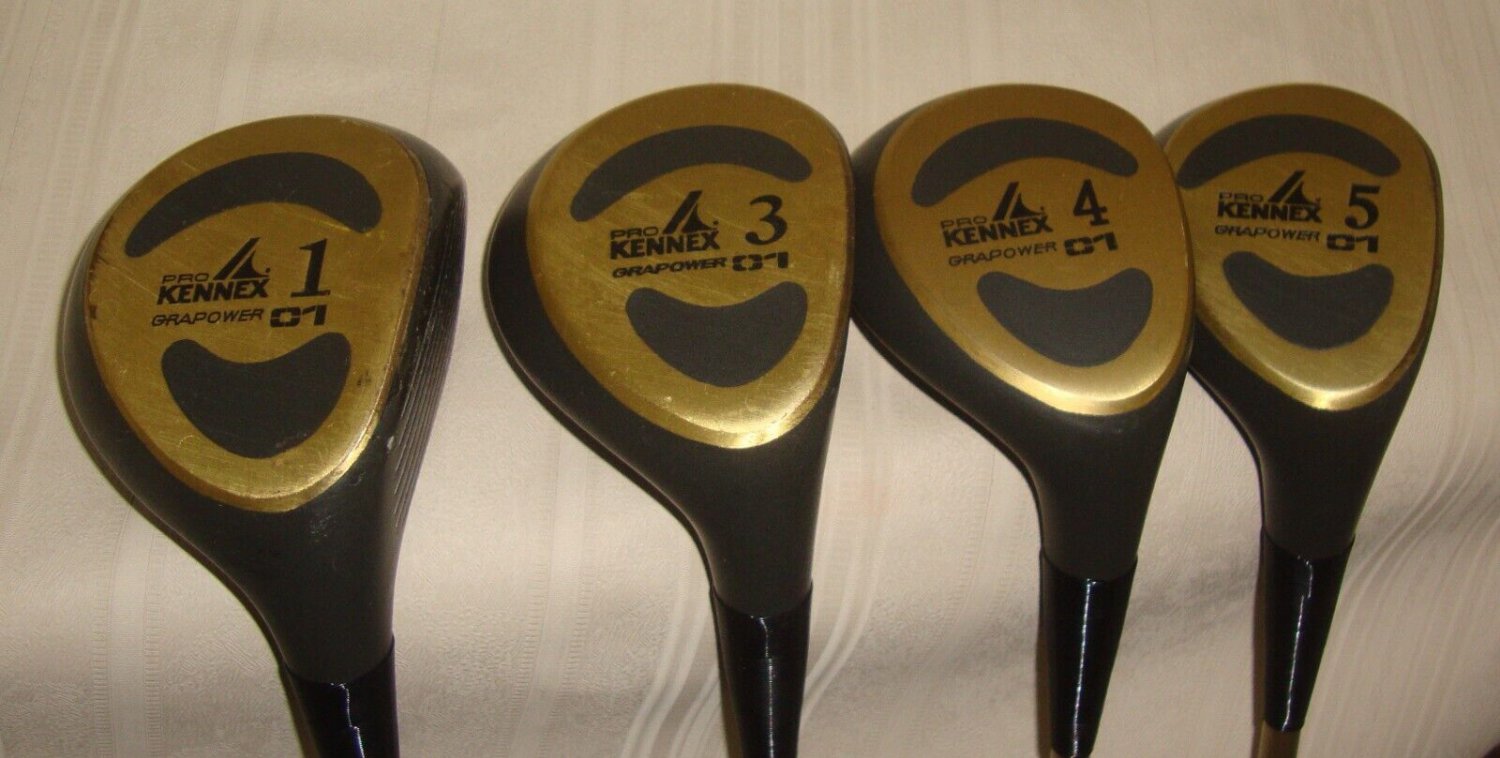Pro Kennex GraPower 01 Right Handed 1, 3, 4 and 5 Golf Set Carbon