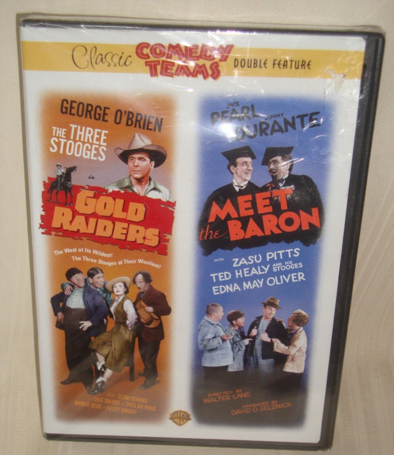 CLASSIC COMEDY TEAMS The Three Stooges Gold Raiders , Meet the Baron 