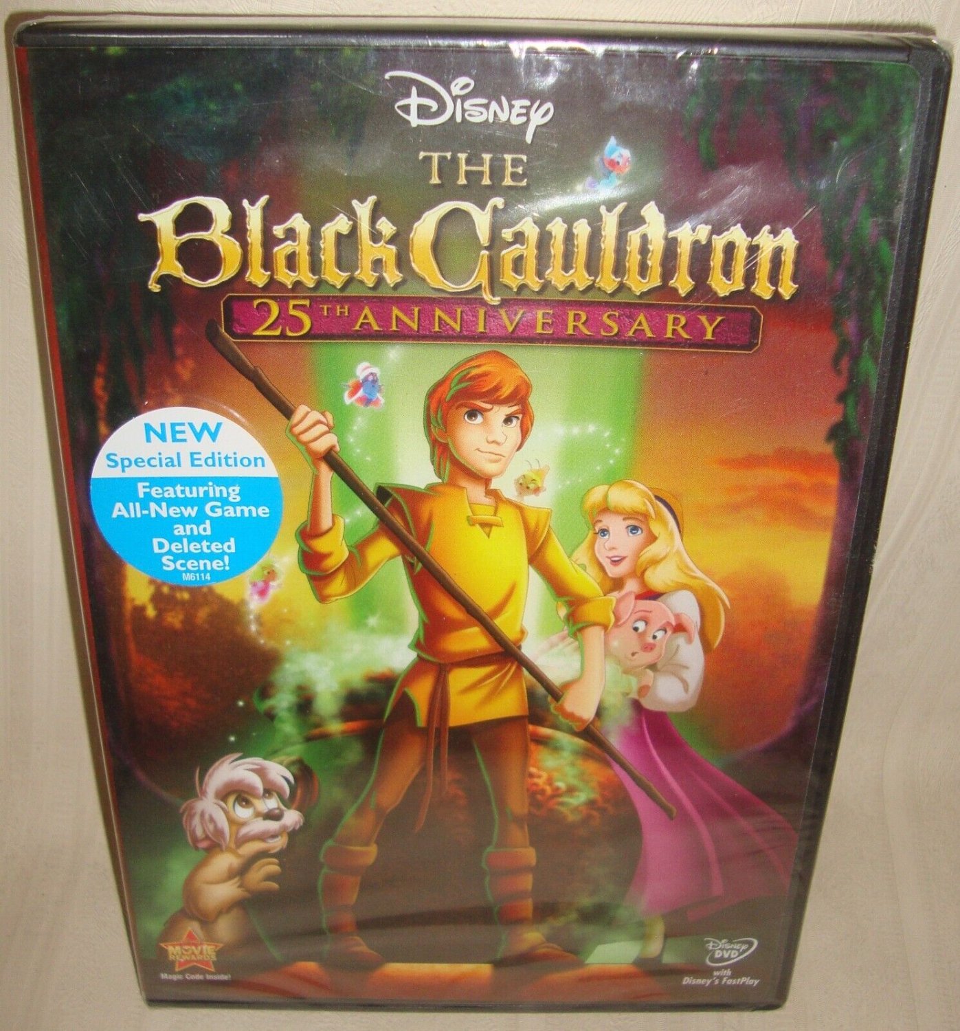 Disney The Black Cauldron DVD 25th Anniversary Special Edition NEW & SEALED