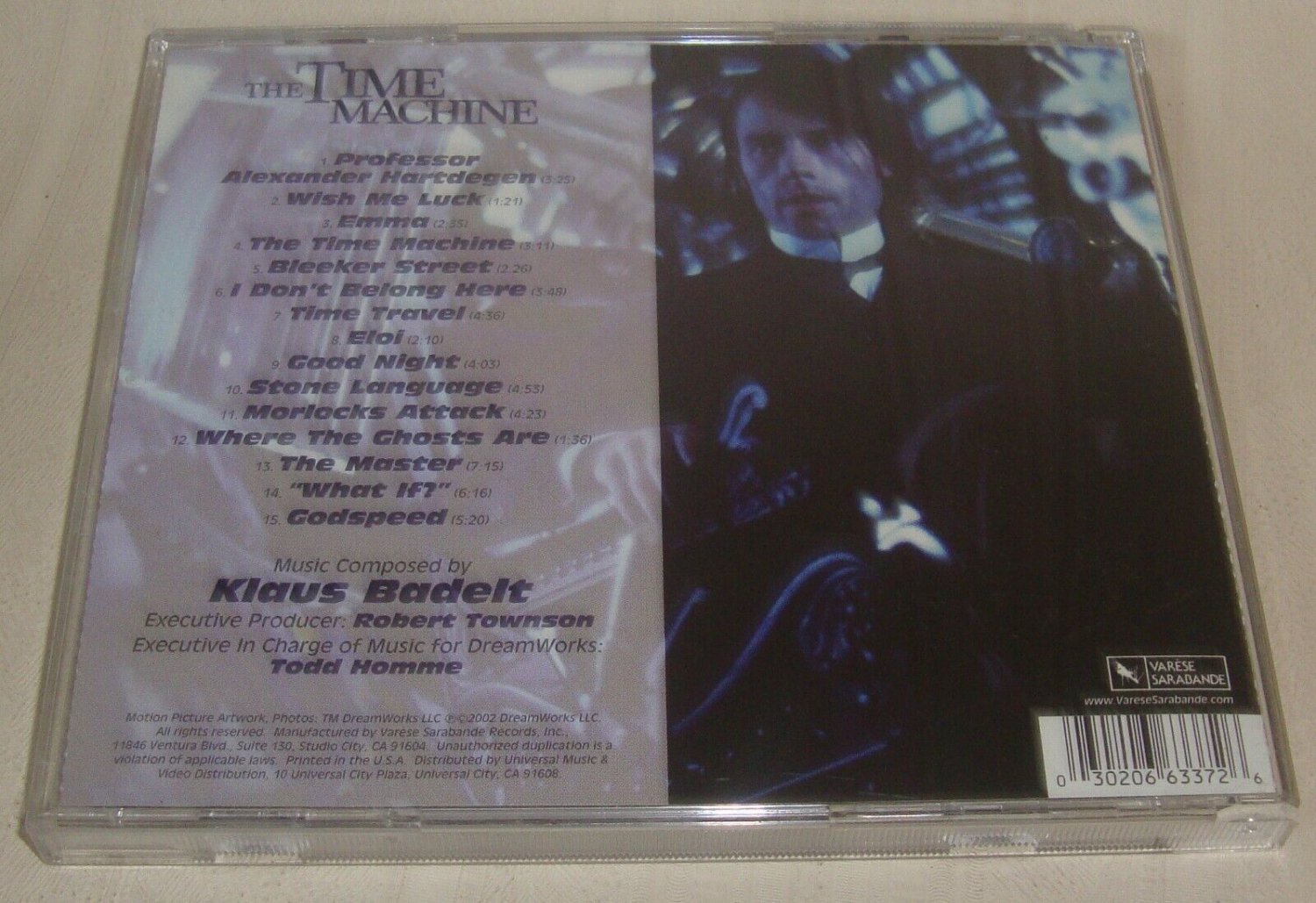 The Time Machine (Original Motion Picture Soundtrack) by Klaus Badelt