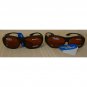 Solar Shield Beyond Blue Fits Over Sunglasses  #25302 Size M/L Lot of 2 Glasses