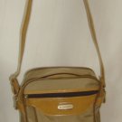 Samsonite Special Edition Cross Body Carry On Bag Purse Tan Vintage