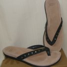 UGG SADIE Black Studded Comfortable Sandals Women’s Size US 9, EU 40 NEW