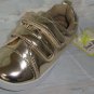 First Steps by Stepping Stones Metallic Sneaker Shoes Toddler Size US 10  NEW