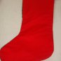 Santa Noel CHRISTMAS with Poinsettia NEEDLEPOINT STOCKING Vintage
