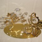 Crystal Delight 24K Gold Plated Australian Crystal Tree With Butterfly Mascot
