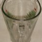 Crisa Holiday 7 Piece Beverage Set, 6 Glass Tumblers & 1 Pitcher 7505, No Box