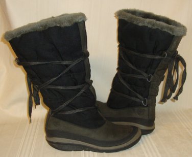 Timberland Fleece Faux Fur Lined Winter Snow Ski Boots Women's Size 7M #18323