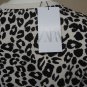ZARA JUST HAPPY Leopard Animal Print Cropped Sweatshirt JUST HAPPY Size L NEW