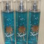 Bath & Body Works  Limited Edition Hawaii Fine Fragrance Mist 8 oz LOT OF 3