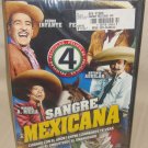 SANGRE MEXICANA DVD, Pedro Infante, Antonio Aguilar 4 PELICULAS NEW & SEALED