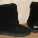 UGG Australia PATTEN Black Suede Sheepskin Boots Size US 5,EU 36 NEW #1006794