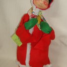 Annalee Thorndike  18" Tall Christmas Doll  with tag Vintage