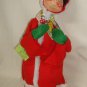 Annalee Thorndike  18" Tall Christmas Doll  with tag Vintage