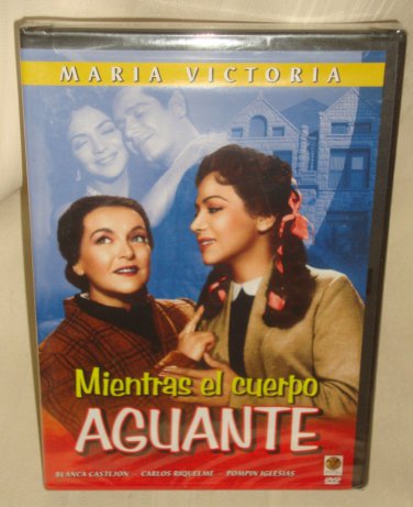 Mientras El Cuerpo Aguante DVD Mexican Cine with  Mar&Atilde;&shy;a Victoria NEW & SEALED