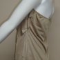 Cache Gold Ruffle Halter Top Women's Size M