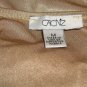 Cache Gold Ruffle Halter Top Women's Size M