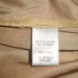 Cache Gold Ruffle Halter Top Women's Size M