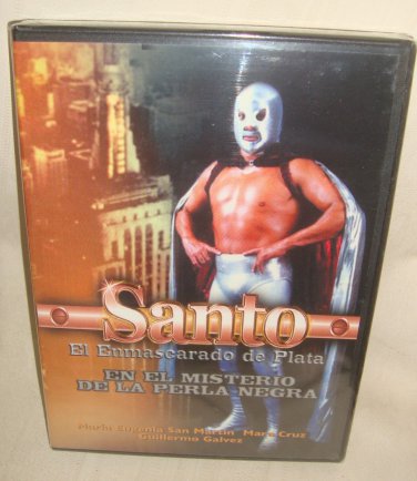 Santo El Enmascado de Plata Misterio de La Perla Negra EL SANTO DVD NEW & SEALED