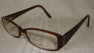 Sigrid Olsen Eyeglasses Frame  with Leaf Print on Sides