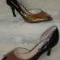 Unisa UNJUBILEE Patent Leather Peep Toe Shoes Women's Size 8 M
