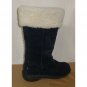 UGG Australia KARYN Black Suede Sheepskin Cuff Tall Boots Size US 5 NEW #1005449