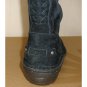 UGG Australia KARYN Black Suede Sheepskin Cuff Tall Boots Size US 5 NEW #1005449