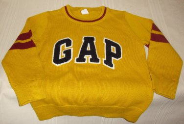 Baby Gap Knit Logo Cardigan Long Sleeve Sweater Size 2 Years