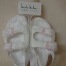 Nicole Miller  White Faux Fur Sandals TODDLER  Size US 10 NEW